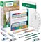 Oil Paint Set - 24 Paints, 25 Brushes, 1 Canvas, and Art Palette - Oil Painting Supplies for Kids and Adults, Paint Supplies